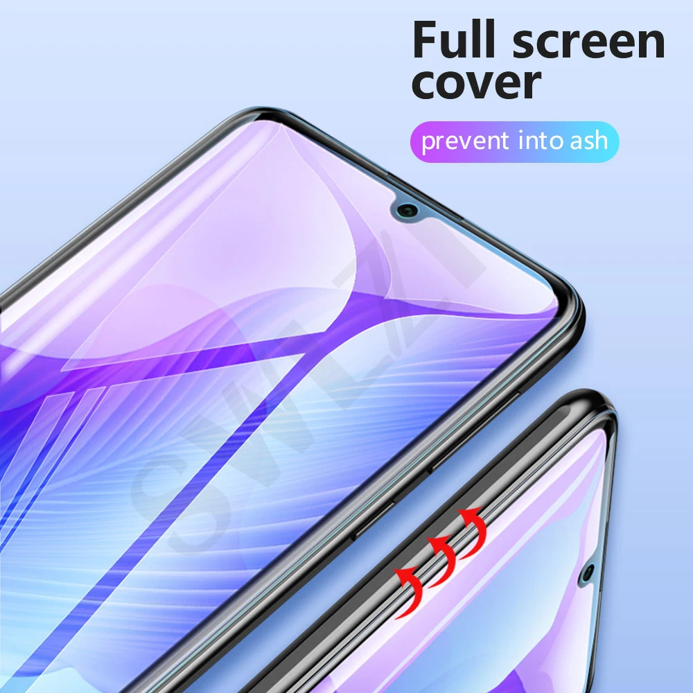 1-4Pcs soft full cover for huawei Y5 2019 hydrogel film Y5 lite Prime 2018 phone screen protector Not Glass protective film