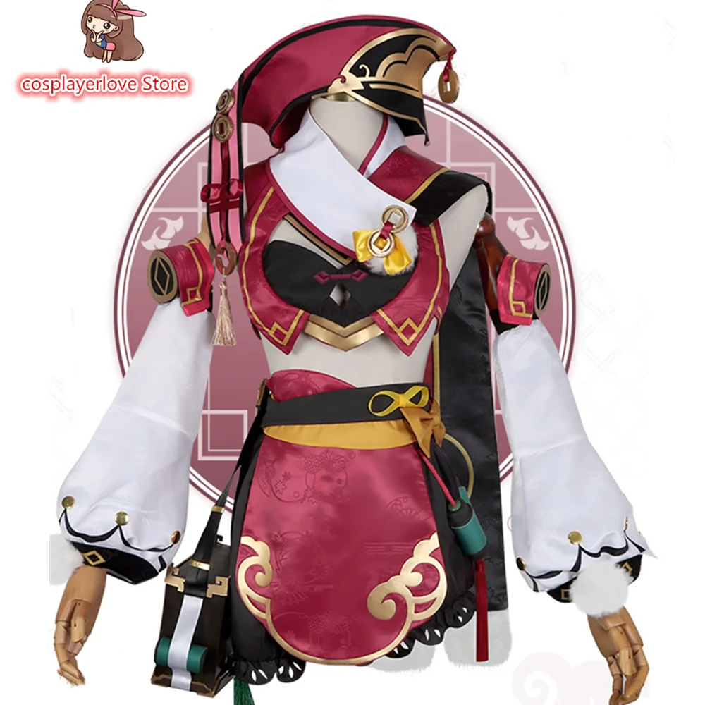 

Genshin Impact Yanfei Woman Maid Uniform Cosplay Costume for Halloween Christmas Costume