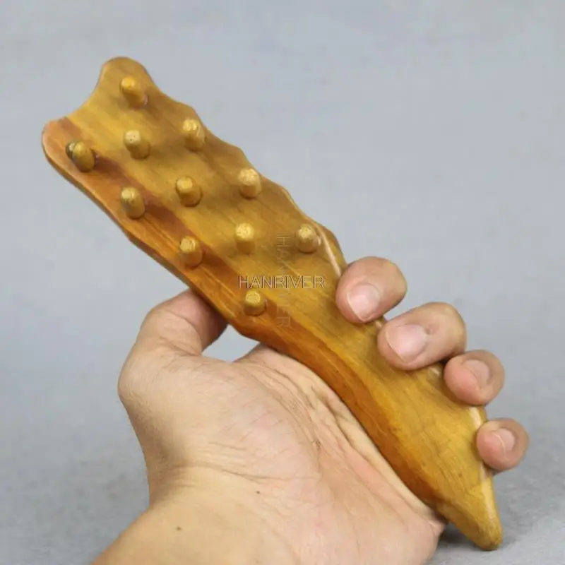 

Aromatic-wood massager head massage comb point massage wooden massager abdomen head foot massager