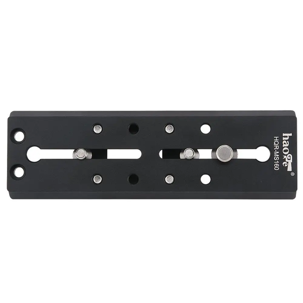 Haoge 160mm Quick Release Plate For Sachtler Tripod Fluid Head FSB4 FSB6 FSB6T FSB8 FSB8T DV10 3+3 5+5 Video 14II DV2 DV4 DV6