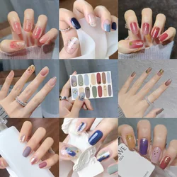 Aluminum foil nail stickers 2025 minimalist design nail decoration three kinds of 0f nail stickers nail stickers designer women'