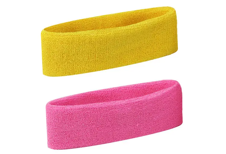 Reine Farbe Sport Stirnband Lauf Kopfbedeckung Schweiß Absorbierende Stirnband Basketball Antitranspirant Gürtel Fitness Schweiß Guide Gürtel – Detail 13