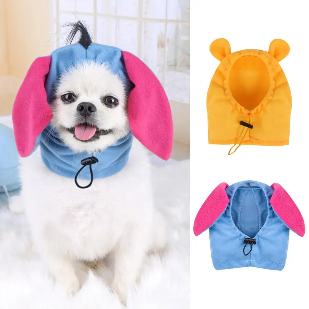 Adorable Pet Headwear Easy Wearing Compact  Pet Headgear Cute Donkey Design Animal Hat   for Cat  Pet Hat