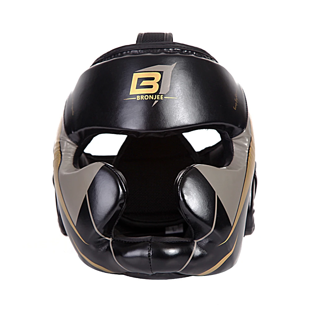 2020 Pretorian Best Boxing Headgear Sanda Kick Boxing Head Protector PU leather For Men Women In TKD Karate 3 Colors Box Helmet