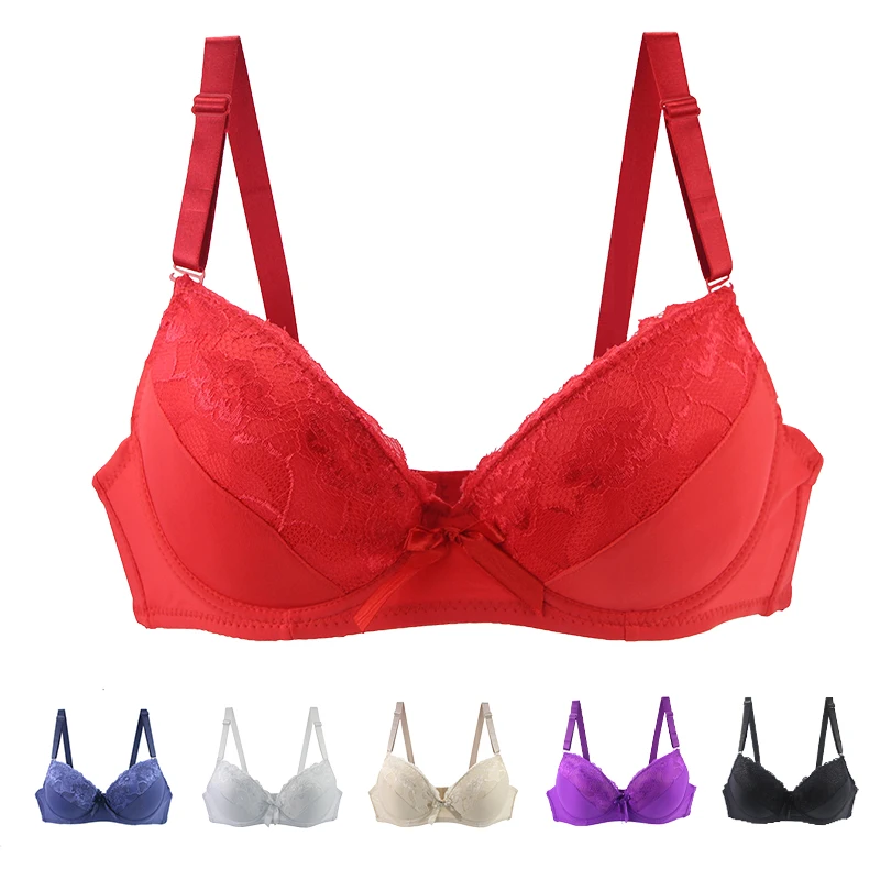 Nouvell bezszwowe nowe biustonosze BCDE Cup kobiety seksowna bielizna damska biustonosz Bralette Push Up koronkowa bielizna