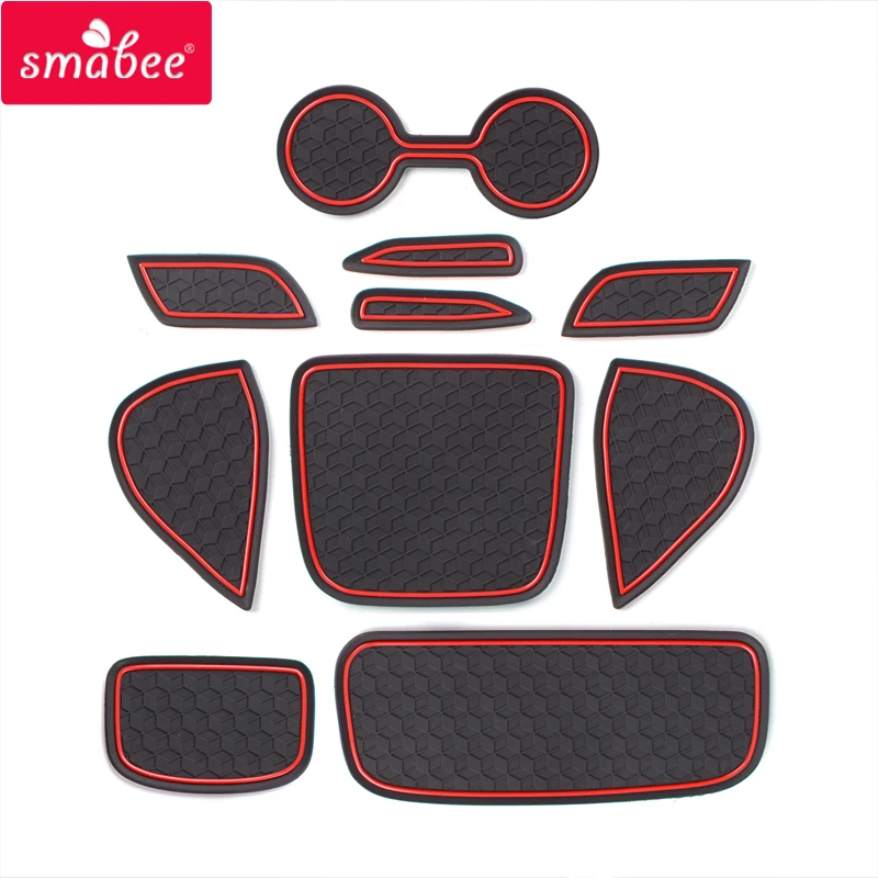 Smabee Anti-Slip Tor Slot Tasse Matte für Toyota Yaris GR 2020 2021 KSP210 MXPA1 MXPH1 Gummi Bahn Auto tür Pad Matten Zubehör