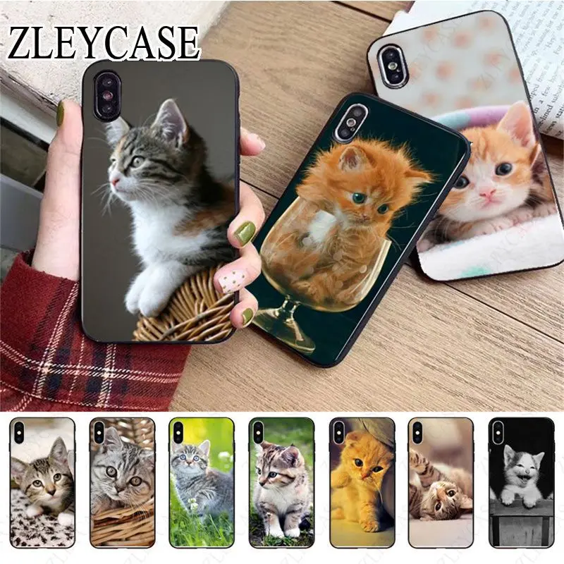 Kitten Cat Newly Arrived Phone Case For iphone 13pro 14pro 15pro 12pro 11pro xs max 7 8 XR 12mini 15plus 13mini SE 2020 Coque