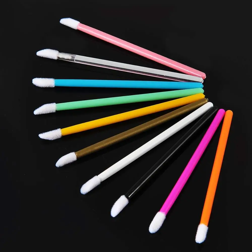 

2000Pcs Disposable Lip Brushes Multi-colors Make Up Brush Lipstick Lip Gloss Wands Applicator Tool Makeup Beauty Tool Wholesale