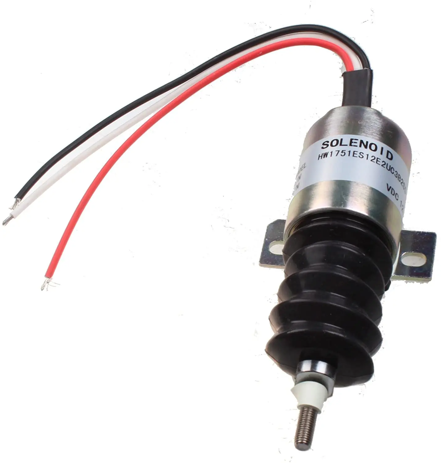 

Holdwell Diesel Shut Down Solenoid SA-3978 1751ES-12E2UC3B2S5 for Woodward 12V 3 Wires