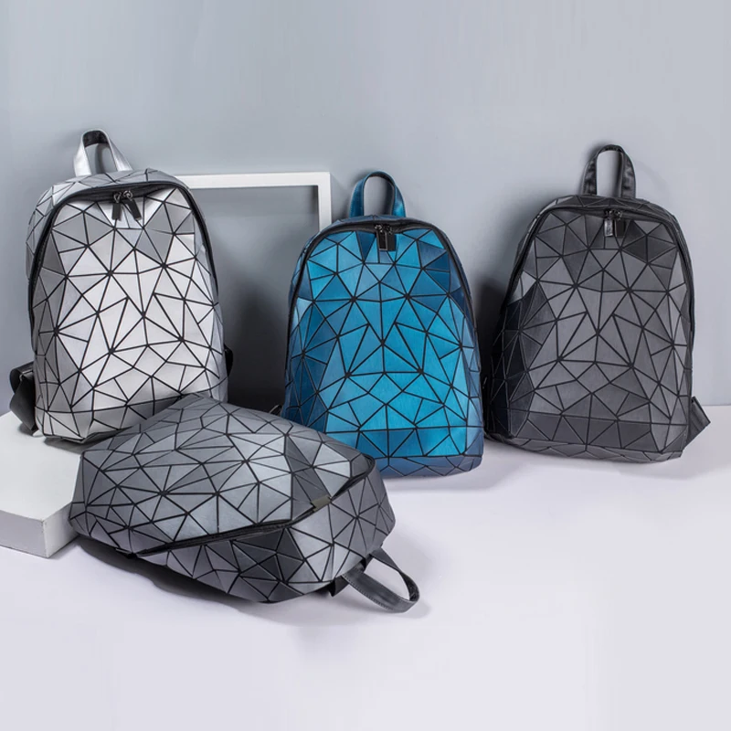 Backpack Bags For Women Fashion School Backpacks Mochilas Para Mujer Geometric Travel Bag For Boys