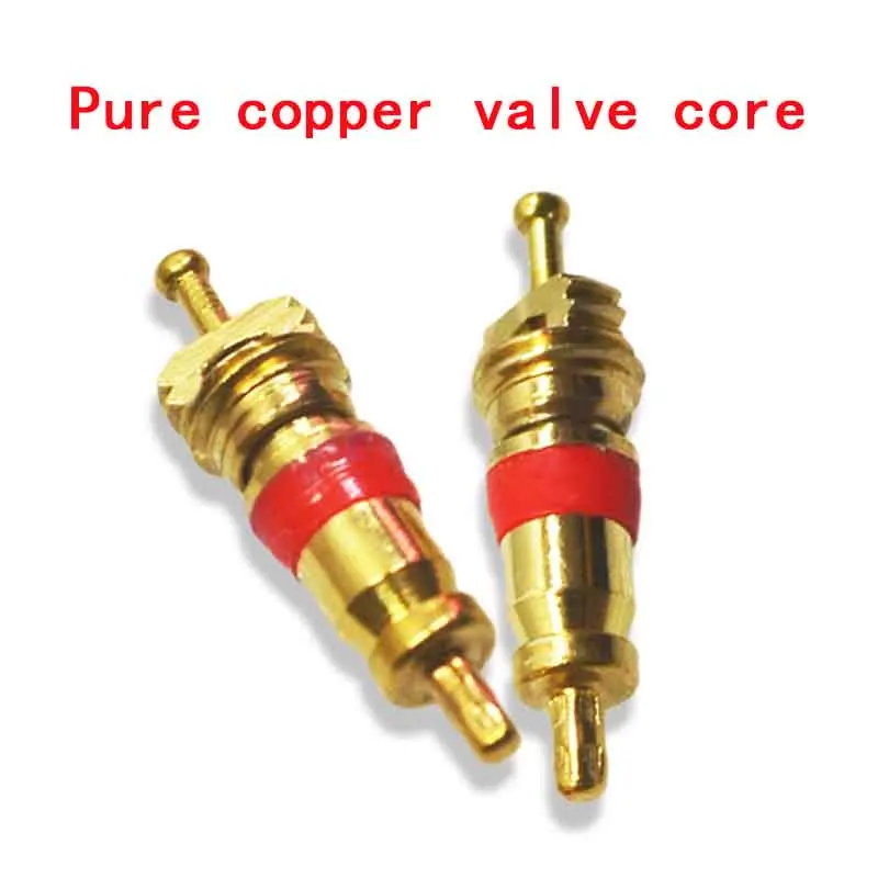 100Pcs/Set Car Truck Replacement Tire Tyre Valve Stem Core Part New  Tire repair tool Copper