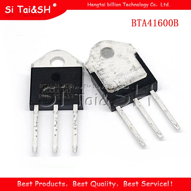 2PCS BTA41-600B TO3P BTA41 TO-3P BTA41-600 TO247 BTA41600B new original 40A 600V triac