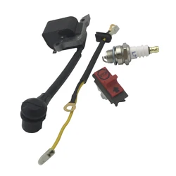 Ignition Coil with Spark Plug for Husqvarna 235 240 136 137 141 36 41 26 23 #