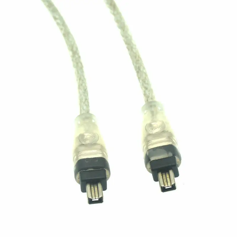 IEEE 1394 4 P 4ขา4ขา IEEE 1394สำหรับสายเคเบิลอะแดปเตอร์ ILink 4Pin Firewire Cable 1.2M