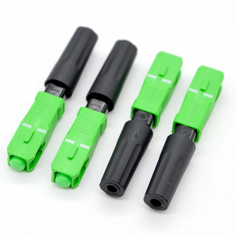 

GONGFENG 100pcs New Hot Sell SC/APC Optic Fiber Fast Connector FTTH Embedded Fiber Optic Quick Connector Special Wholesale