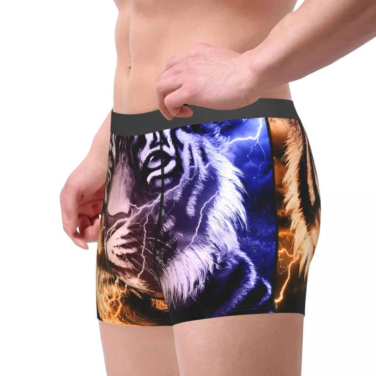 Celana Dalam Tiger Tiger Galaxy Celana Dalam Breathebal Celana Dalam Pria Celana Dalam Boxer Celana Pendek Print