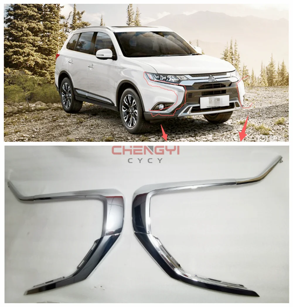 

Хромированная крышка, хромированная полоса для Mitsubishi Outlander GF7W GF8W 6407A227 6407A229 6407A231 6407A228 6407A230 6407A232 6407A141