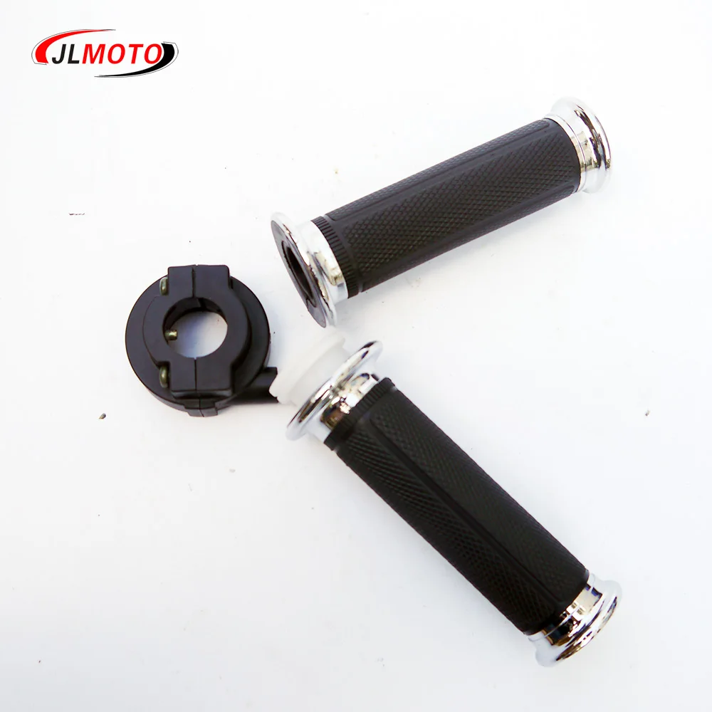 7/8 inch 22mm Throttle Handle Bar clamp Grips Assy Fit For Jinling 150cc 250cc 300cc JLA-21B JLA-923 JLA-931 Quad Bike ATV Parts