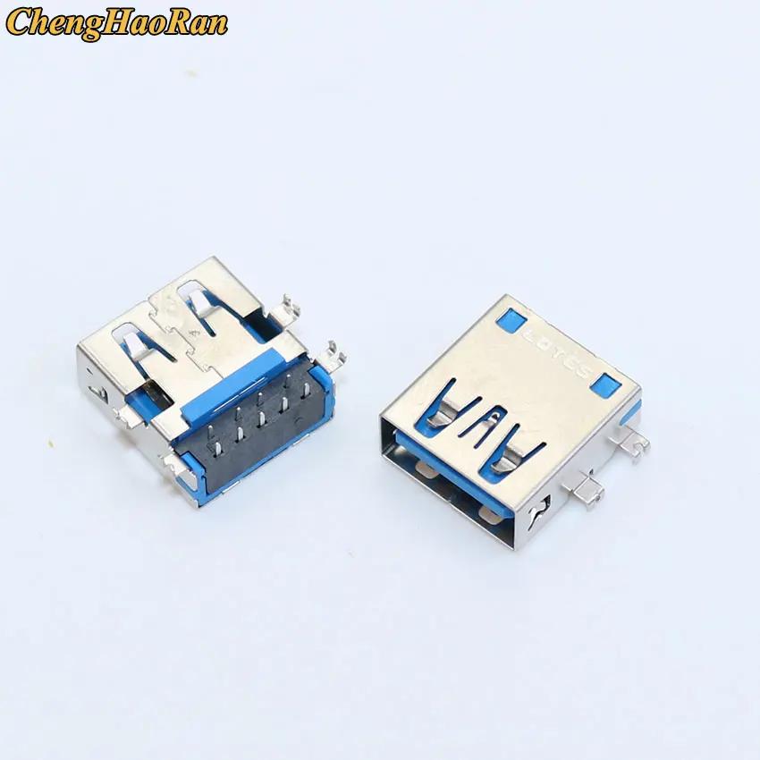 2PCS for Toshiba Satellite C850 L850 L850D C850D C50D C55D Series for Samsung/HP/Lenovo 14mm Female USB 3.0 jack Connector fit