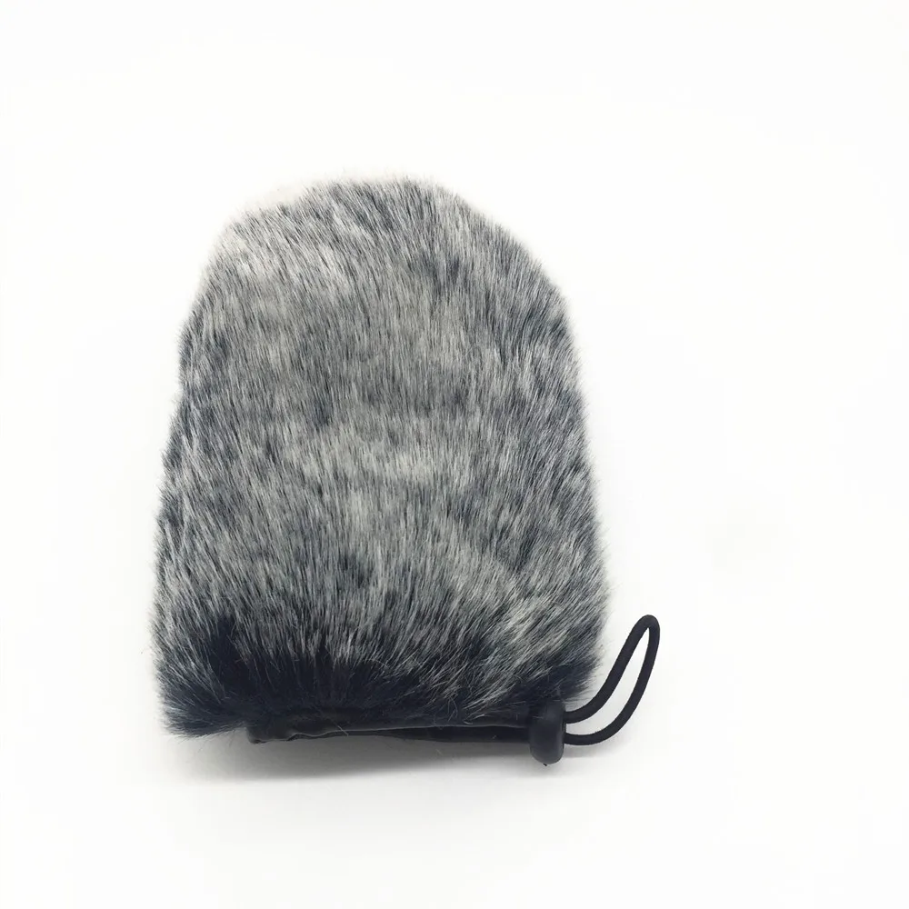 الأزرق السرعوف الميت القط ل DEITY D3 برو في الهواء الطلق الاصطناعي الفراء الرياح غطاء ميكروفون إفشل الزجاج الأمامي درع ل DEITY D3 برو