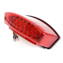 3 Wire Motorcycle LED brake light Plate number Lighting case for DUCATI MONSTER M400 M750 M900 M1000 for S4R Taillight