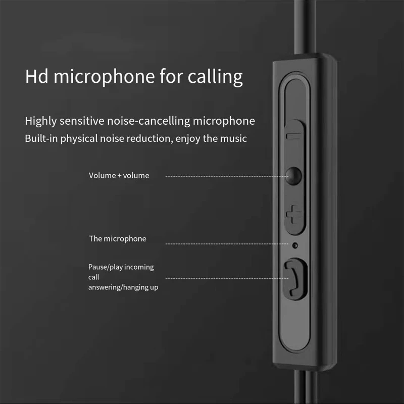 Auriculares con cable para dormir, cascos deportivos de 1,2 M, antiruido, suaves para dormir en la oreja, estéreo de graves profundos con micrófono