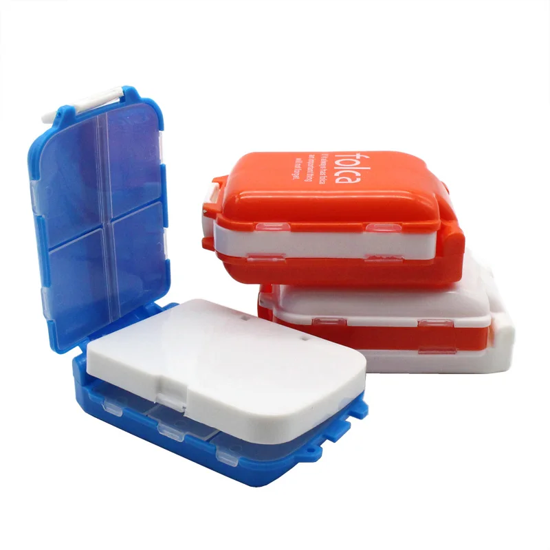 3-layer Folding Portable Pill Cases Medicine Storage For 7Days Tablet Sorter Dispense Professional Medicine Box Travel Pillbox