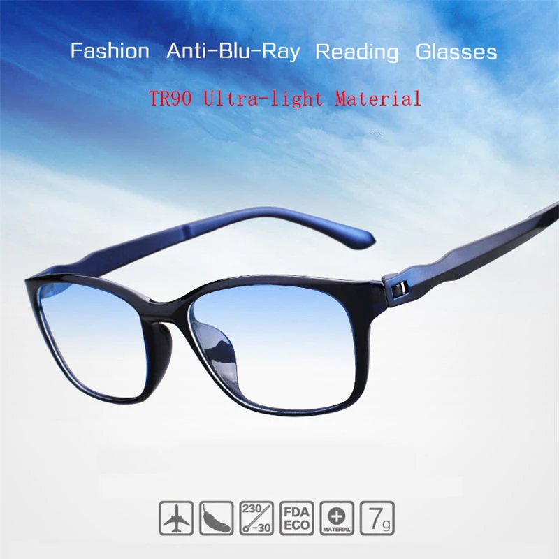 Hew Blue Light Proof Reading Glasses For Men And Radiation Proof Reading Glasses For Women Dioptric Glasses