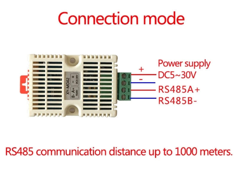 Temperature & Humidity Transmitter SHT20/SHT30 Sensor High Precision Monitoring Modbus RS485 Dec12 Dropship