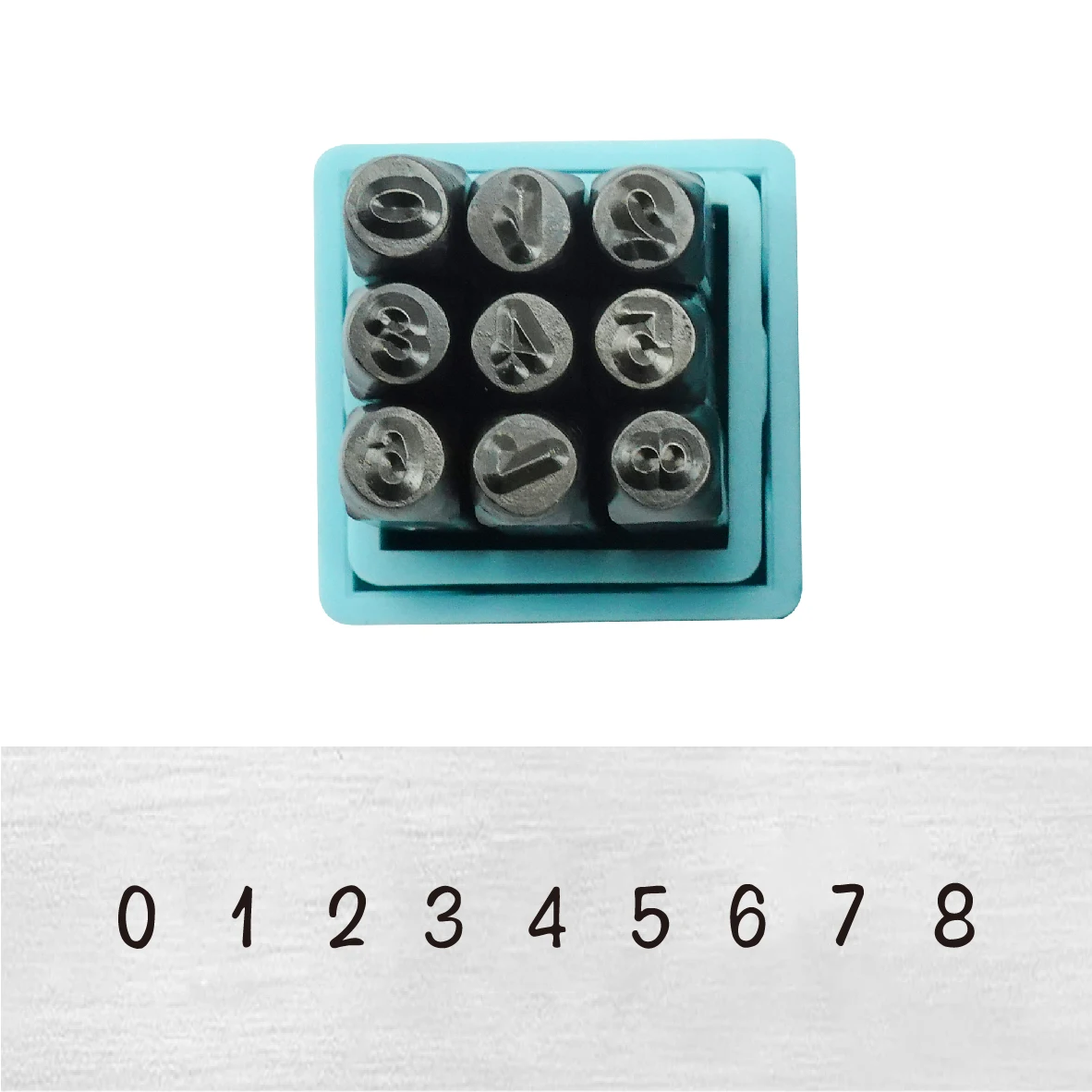 Metal Stamping 3mm Metal Stamps Steel Die Metal Stamping Kit Number Letter Alphabet Metal Stamping Tools for Jewelry LOGO Stamps