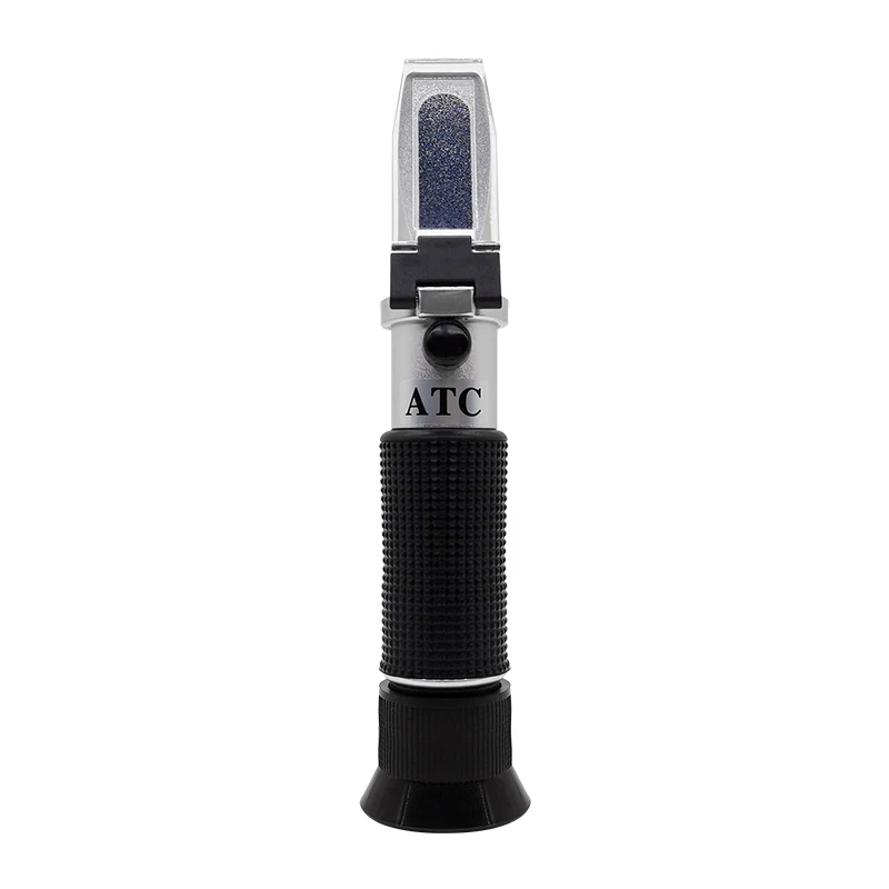 Juice Refractometer 0-190°OE Tester Meter Sugar Concent Meter 0-44%Brix Tester Fruit Sugar Content Detector 0~38°KMW Babo Meter