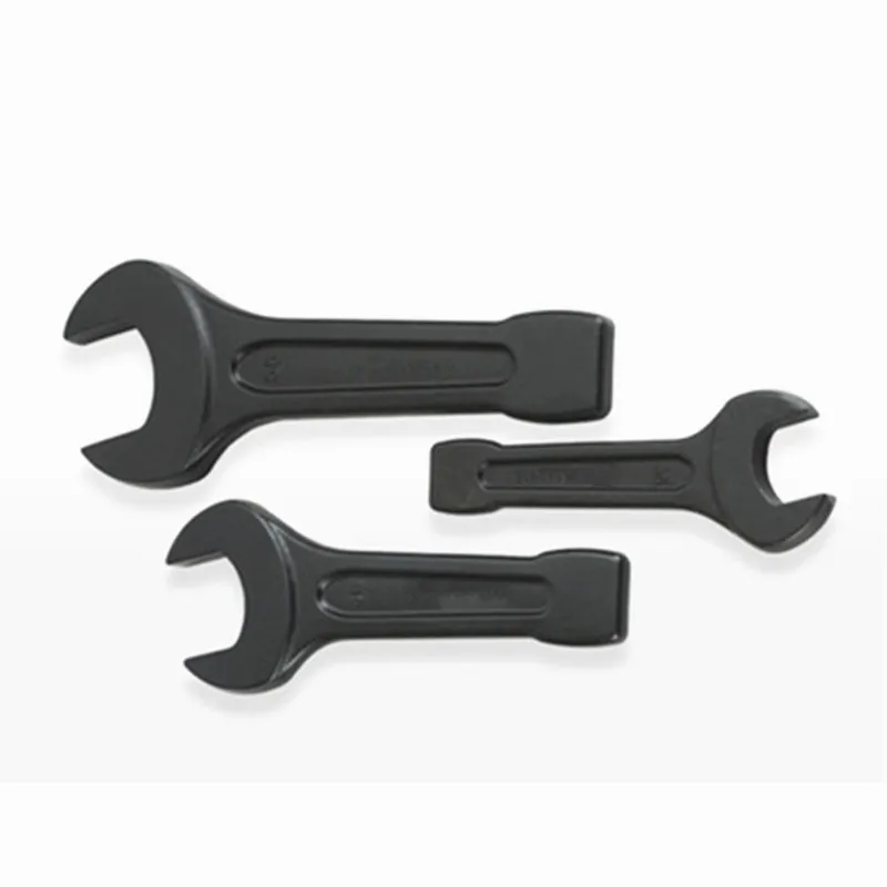Slogging Open End Spanner 24มม.27มม.30มม.41มม.50มม.65มม.75มม.ประเภทซ่อมเครื่องมือเคาะเดี่ยวหัวเปิดSpanner