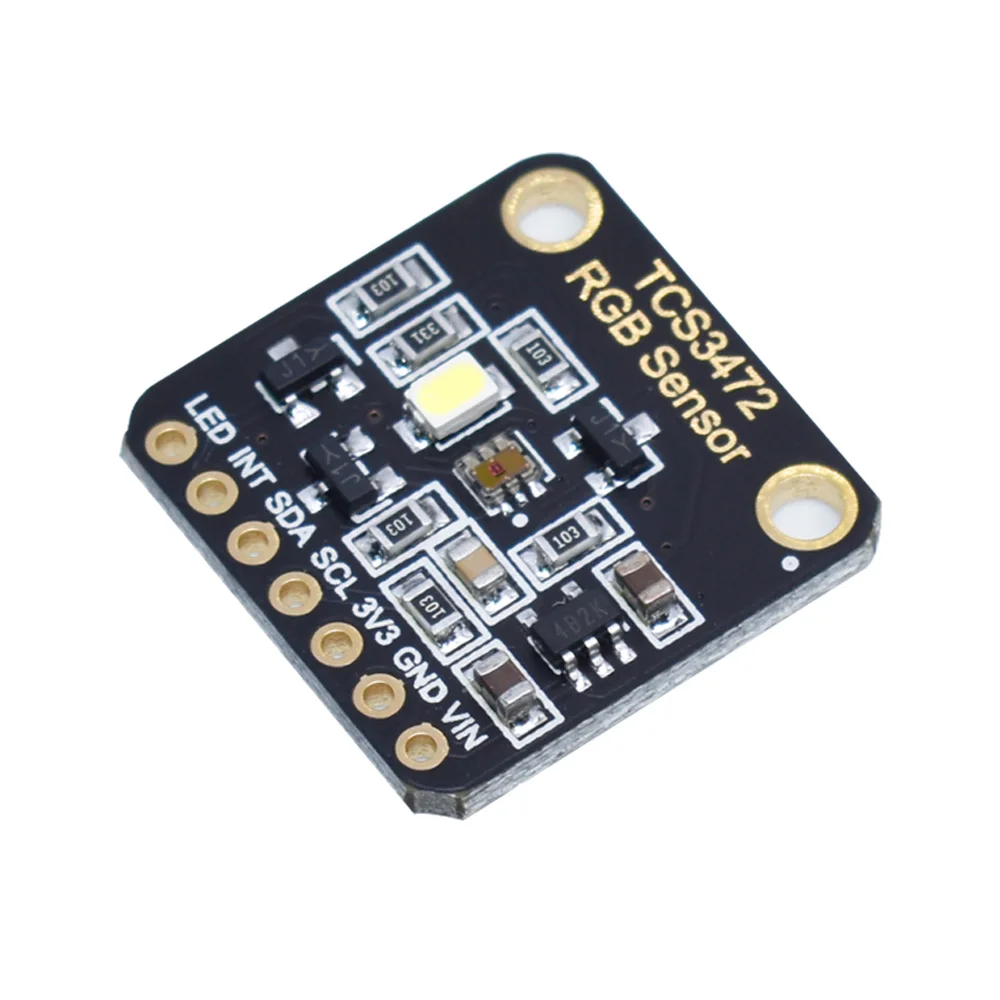 컬러 센서 인식 모듈, RGB 개발 보드 IIC, Arduino STM32 실험실용, TCS34725