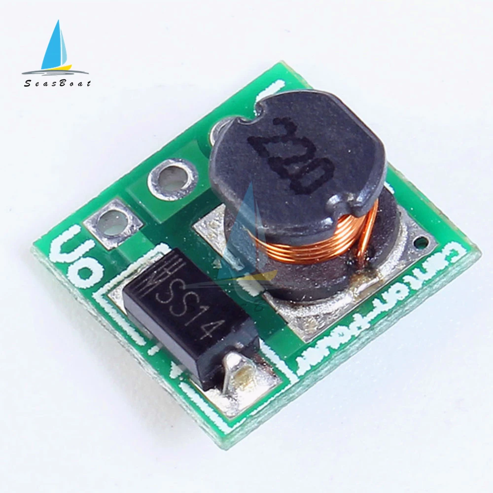 0.9-5V To 5V DC-DC Step Up Power Module Voltage Boost Converter Board 1.5V 1.8V 2.5V 3V 3.3V 3.7V 4.2V To 5V