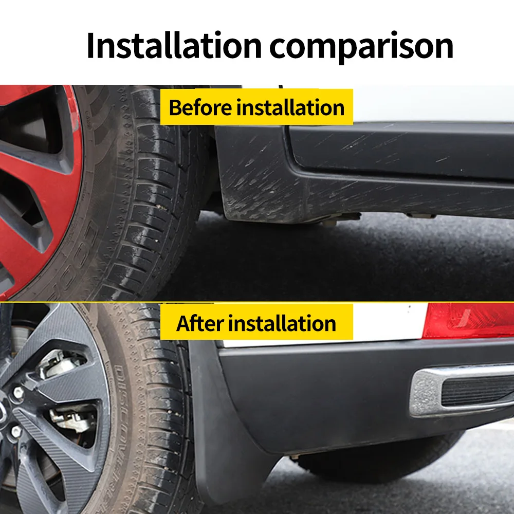 Mud Flaps For Honda CR-V CRV 2009 to 2019 Front Rear Mudflaps Set Splash Mudguards Guard Fender Car Protector Accessories