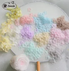 Fiore di Organza multicolore per fai da te, abito da sposa fatto a mano, velo Mini fiori, materiali per la produzione di vestiti per bambini, 1.5cm, 200 pezzi