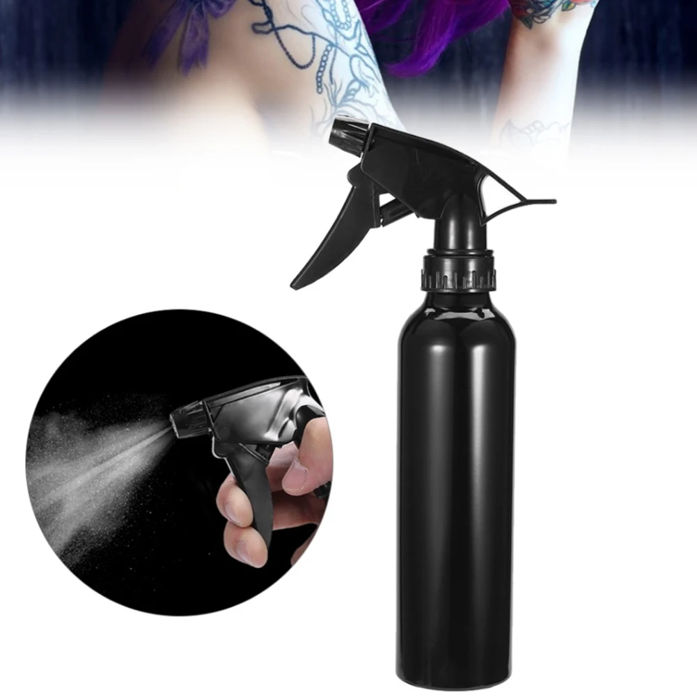 250mL Aluminum Tattoo Spray Bottle Empty Sprayer Bottles Fine Mist Pump Refillable Permanent Makeup Microblading Tattoo Supplies