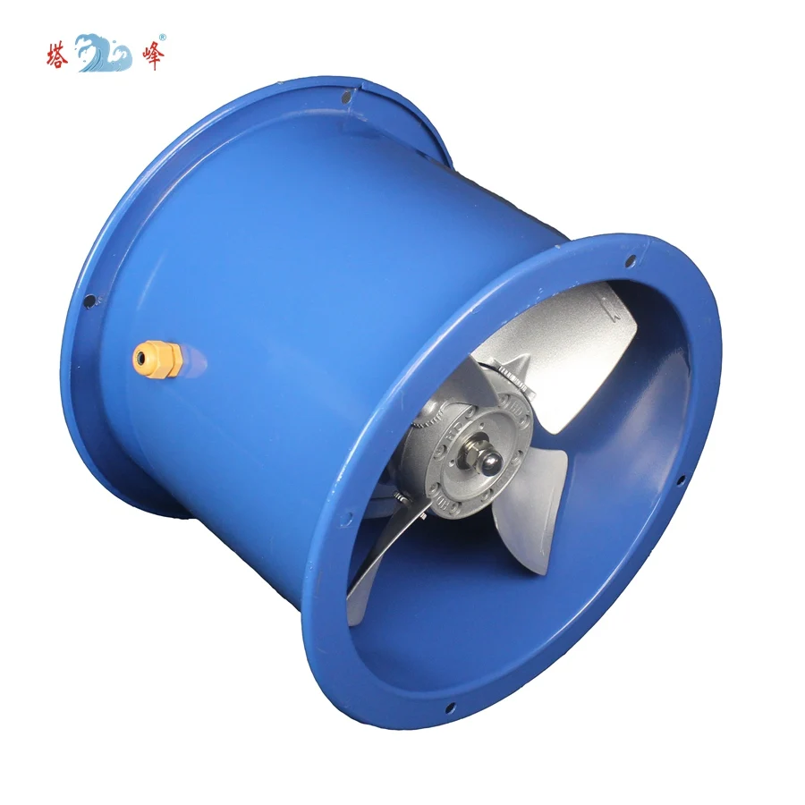 

12 inch large air flow high temperature resist blower firewood drying blower duct axial fans