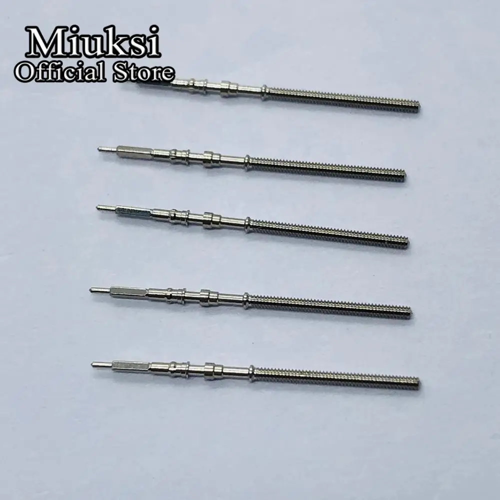 Miuksi stainless steel crown kit NH35 NH36 NH38 NH39 Movement Winding Stem