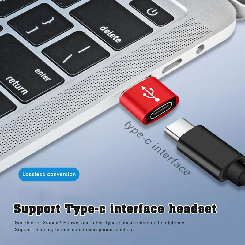 Mini type-c na USB 3.0 typ A Adapter do iPhone Xiaomi 11 10 10T Pro Ultra akcesoria typ C Adapter kabla konwertera danych