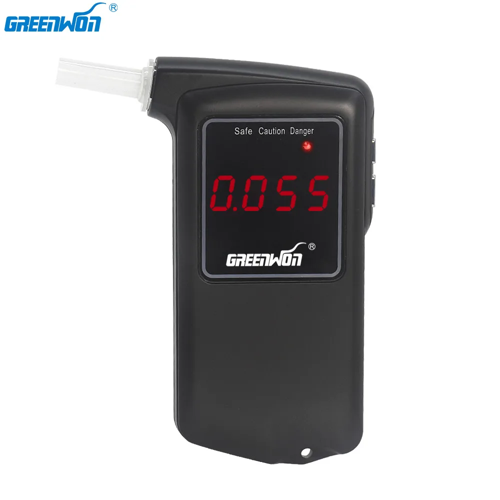 GREENWON High Accuracy Breath Alcohol Tester Breathalyzer AT858S Breathalyser For AlcoKol Meter