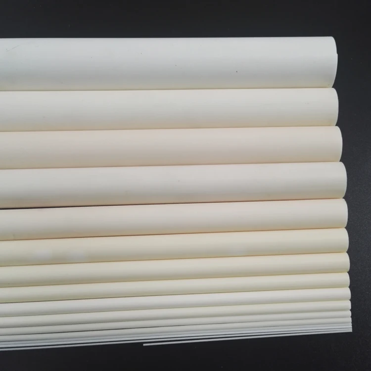 100mm Length 0.5mm to 2mm Alumina Ceramic Rod Solid Corundum Insulation High Temperature Resistance Stir Bar