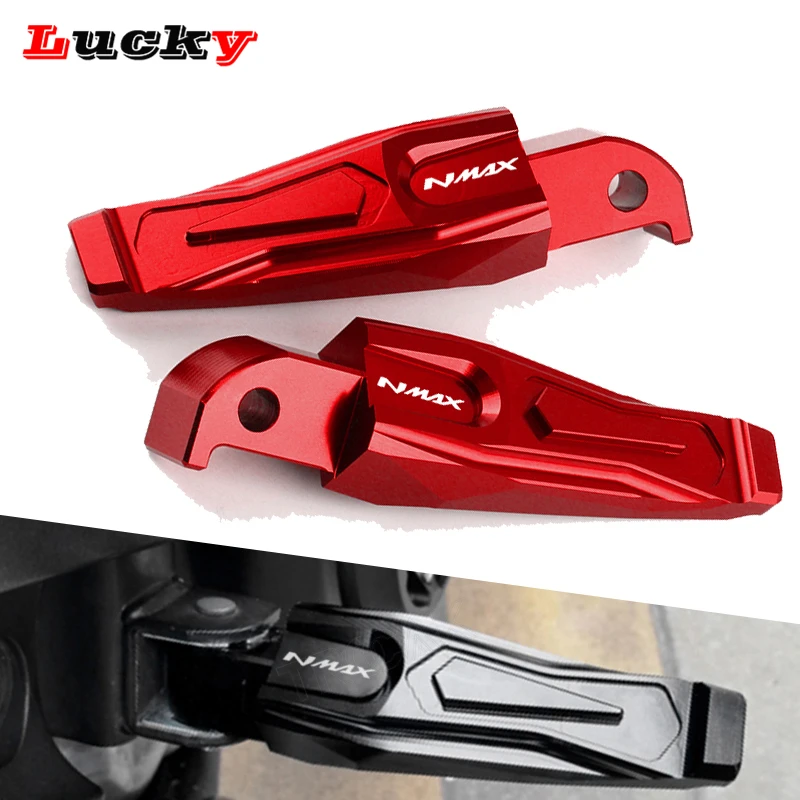 For YAMAHA NMAX155 NMAX125 N-MAX155 N-MAX NMAX 155 125 2015-2020 2019 2018 2017 Motorcycle CNC Rear Passenger Foot Peg Footrests