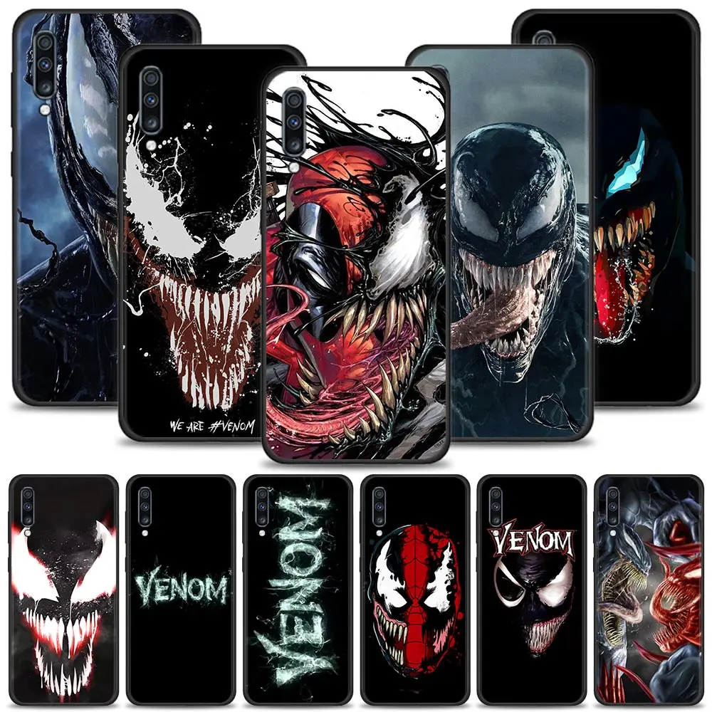 Venom 2 MARVEL Case For Samsung Galaxy A50 A70 A10 A20e A30 A40 A20s A10s A10e A80 A90 A60 A30s Soft Cover Silicone Shell