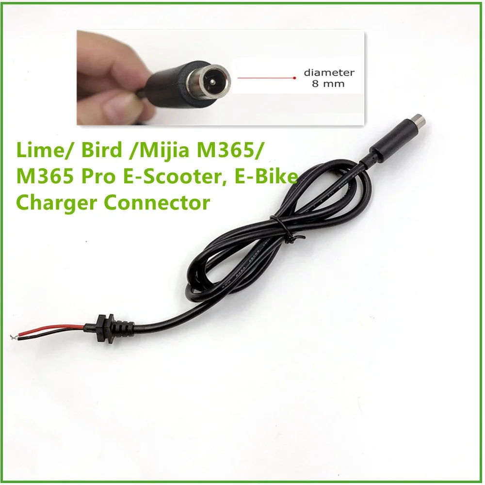 Lime/Bird/Mijia M365/M365 Pro E-Scooter E-bike Charger Connector