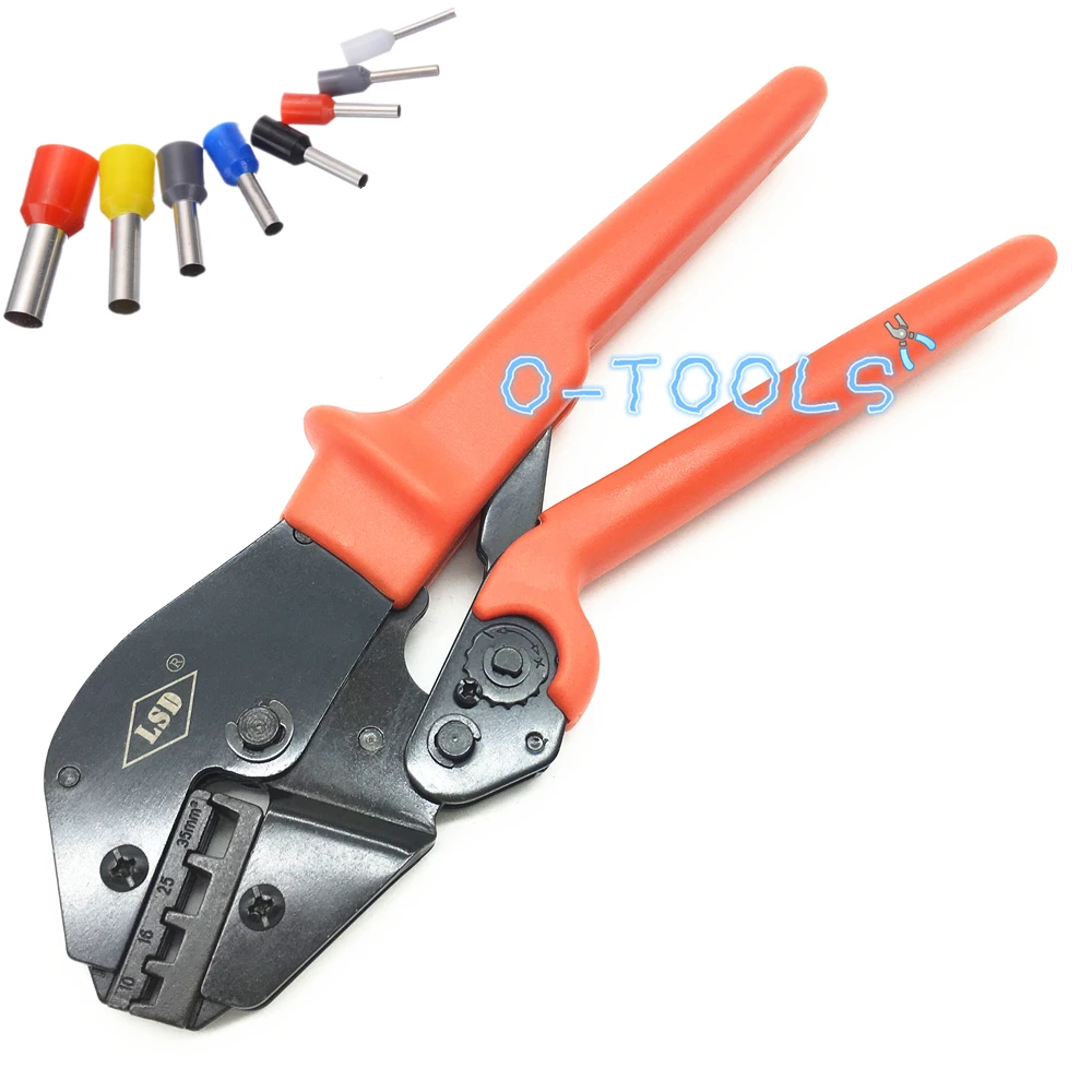 Cable Ferrules Crimping Pliers AP-1035GF crimp tools 8-2AWG cord end terminals 10-35mm2 wire sleeves crimper