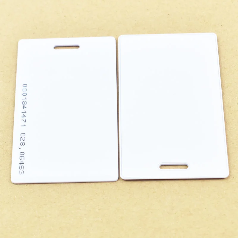 10Pcs/Lot 125Khz RFID TK4100 Thick ID Smart Proximity 1.8mm Access Control Card