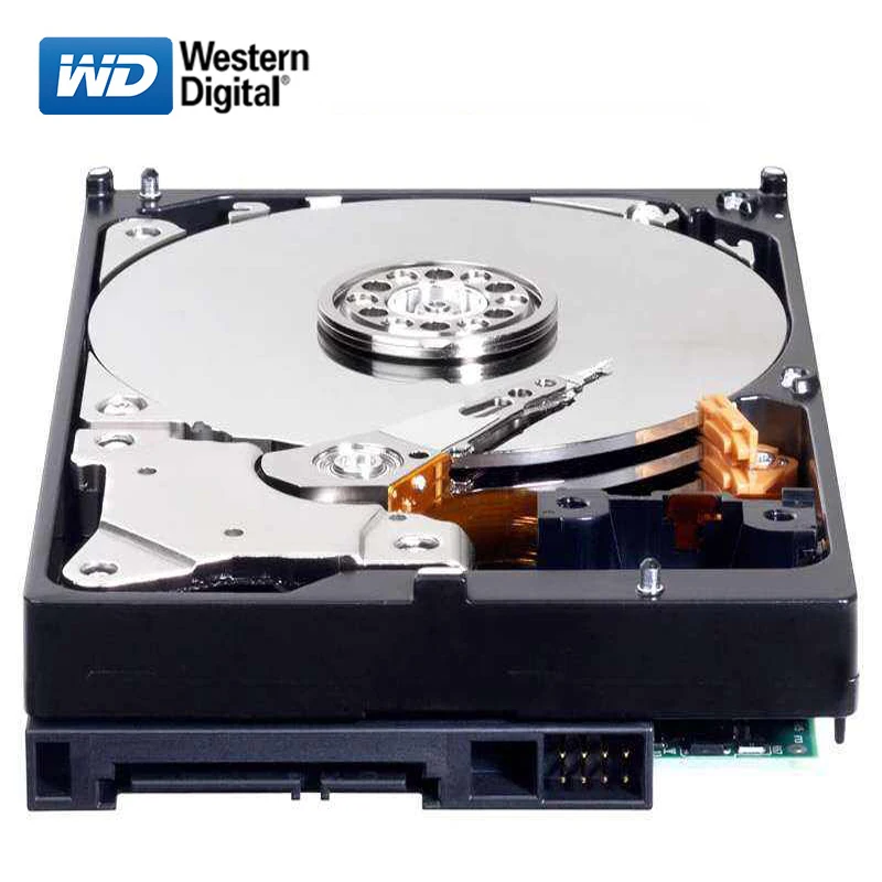 오리지널 분해된 중고 하드 드라이브, WD 브랜드 500Gb 등 3.5 인치 HDD SATA 3-6 Gb/s 8-16M 5400-7200RPM 데스크탑 PC 내부 디스크