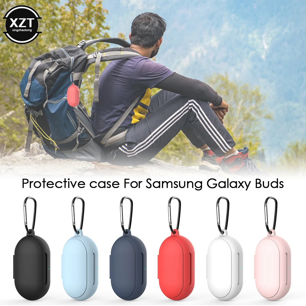 Silicone Case Protective Cover for Samsung Galaxy Buds Plus Bluetooth-co Earphone Soft Silicone Cover for Buds+ Protective Cases