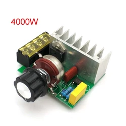 4000W AC 220V SCR Voltage Regulator Mayitr Adjustable Power Supply Board Speed Control Dimmer For Brush Motor Electric Iron